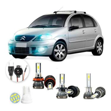 Imagem de Ultra Led Nano 22000lm Citroen C3 Xrt 2009-2012 H1 H7 H16 - LUXLED y3,