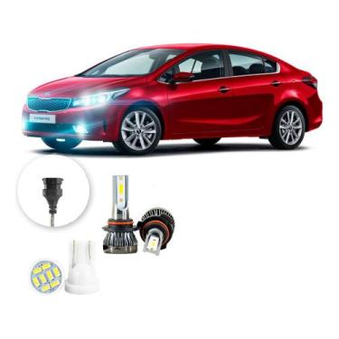 Imagem de Ultra Led Nano 22000lm Kia Cerato 2017-2021 Farol Milha - LUXLED y3, B
