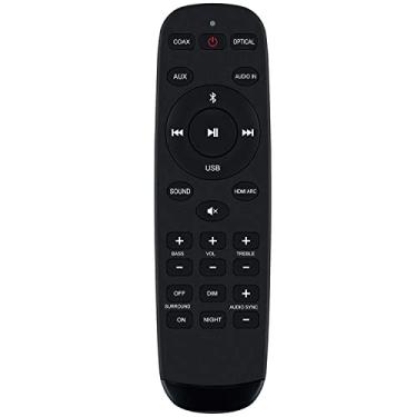 Imagem de Controle remoto de substituição aplicável para alto-falante Philips Soundbar HTL1510B HTL1510B/12 HTL1510B/37