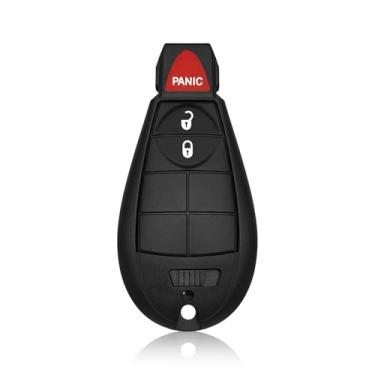 Imagem de Controle remoto de entrada sem chave M3N5WY783X IYZ-C01C 433MHz Substituição de 3 botões para Chrysler Dodge Volkswagen Jeep Commander 2008-2019