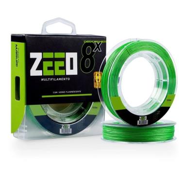 Imagem de Linha Multifilamento Zeeo 8x 0,31mm 150m Zeeo 8x Verde Fluorescente