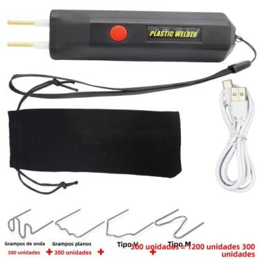 Imagem de Soldador De Plástico Sem Fio Portátil, Grampeador Quente, Mini Kit De 