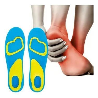 Imagem de Palmilha Gel Silicone Ant. Impacto 36 até 46 - MINYMIX