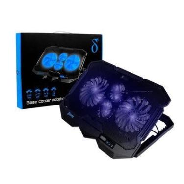 Imagem de Cooler Notebook Macbook Gamer Ergonomico 4 Fans Silencioso