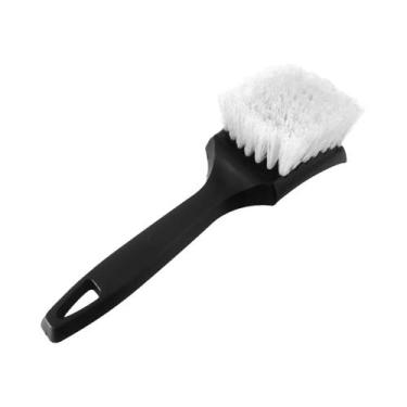 Imagem de Escova De Aro De Pneu Automático Preto E Branco, Ferramenta De Limpeza