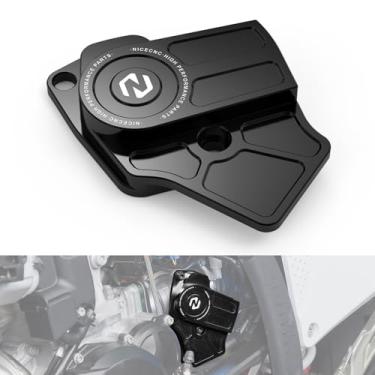 Imagem de NICECNC Protetor De Sensor Acelerador Tps Para Motocicleta Compatível Com Ktm 150, 250, 300 Exc Xcw 2024, Husqvarna 125 Tc Tx 2023-2024 Te Veja A Montagem Em Alumínio Preto