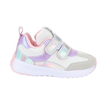 Imagem de Tênis Infantil Bibi Jogging Kids Branco com Lilás 34