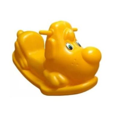 Imagem de Gangorra Dog Menina e Menino - B7, Amarelo