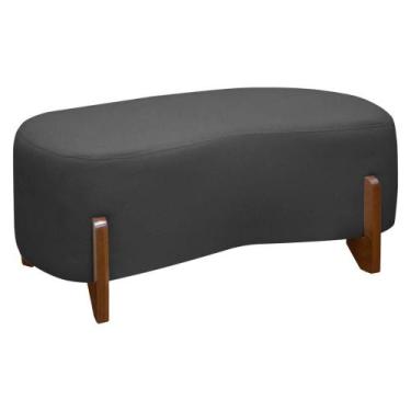 Imagem de Banqueta Decorativa Orgânica Puff Thor 100cm P/ Sala Bouclé - SOFA STO