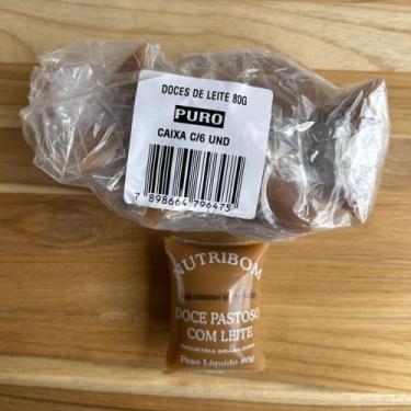 Imagem de Doce de Leite Pastoso 80g c/6 Nutribom