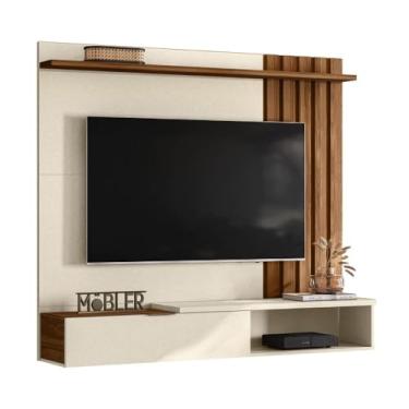 Imagem de Painel para TV até 70 Polegadas Ripado 1 Porta Vegas Mobler