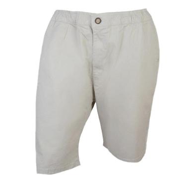 Imagem de Bermuda Sarja Masculina Ogochi Color Cáqui - 00352-Masculino