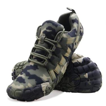 Imagem de Tênis de corrida de trilha Weweya Barefoot Camouflage para homens