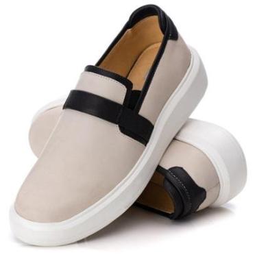 Imagem de Sapato Yate Casual Masculino Premium Couro Slip Elite 4071-Masculino