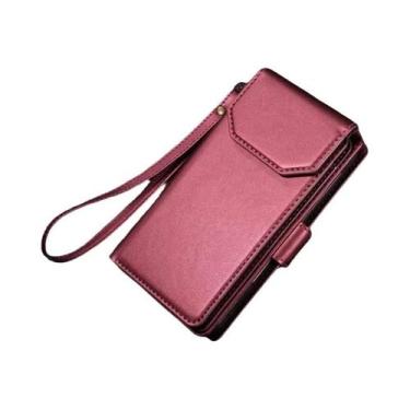 Imagem de Capa De Couro Flip Para Samsung Galaxy S25 Ultra S24 S23 S22 FE S20 S1