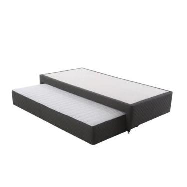 Imagem de Sommier Solteiro com Cama Auxiliar Herval Luiggi, 96 cm