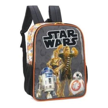 Imagem de Mochila Juvenil Star Wars Costas Meninos Original Escolar , Escolar