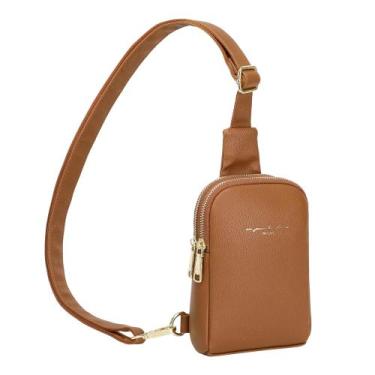Imagem de Bolsa tiracolo INICAT Travel Small Sling Leather para mulheres