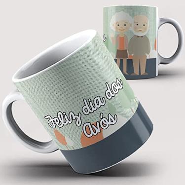 Imagem de Caneca Xícara Feliz dia dos Avós 9i