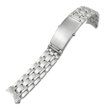 Imagem de DFAMIN 18mm 20mm 22mm 316L Pulseira de relógio de aço inoxidável apto para Omega 007 300 Planet Ocean Speedmaster pulseira de relógio pulseiras sólidas (cor: 9 contas, tamanho: 18mm)