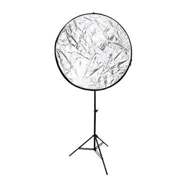 Imagem de Sou Foto Kit Rebatedor Fotográfico 80cm 5 em 1 com Tripé 2m e Suporte SPR-001 para Estúdio Fotográfico