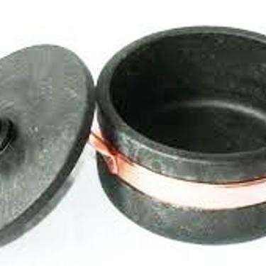 Imagem de Caçarola Pedra Sabão Alça Cobre