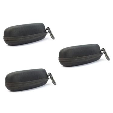 Imagem de GALPADA 3 Pecas Bolsa De Óculos Estojo De Óculos Caixa De Óculos De Lona Caixa De Óculos De Sol Casos De Óculos De Sol Caso De Óculos De Sol Mala Oval Homem e Mulher Caixa De Zíper