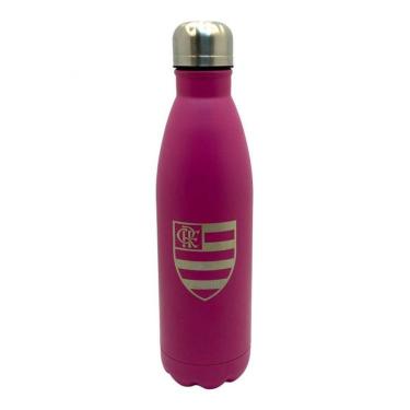 Imagem de Garrafa Cantil Inox Flamengo Rosa 750 ML