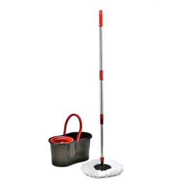 Imagem de Mop Giratorio Tam Unico Vermelho/Cinza