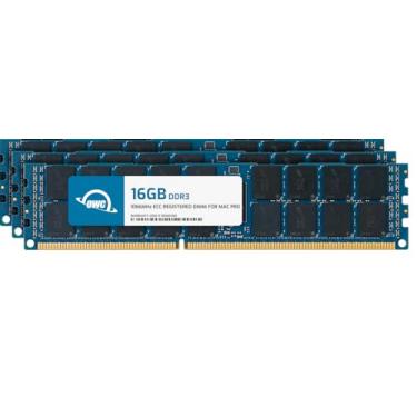 Imagem de Kit de atualização de memória OWC PC8500 DDR3 ECC 1066 MHz 240 pinos DIMM para Mac Pro e Xserve 2009, 48.0 GB