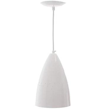 Imagem de Pendente, Auremar, Cone 9012-BC, Branco,