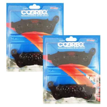 Imagem de Kit Pastilhas de Freio Dianteira Cb 600 Hornet Abs 2008-2014 Cobreq Ra