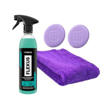 Imagem de Limpeza plasticos internos flexus 500ml toalha + aplicador - VONIXX