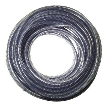Imagem de Rolo de 5 Metros de Mangueira Sucção Atóxica Com Arame 1/2 Polegada Bo