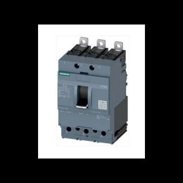 Imagem de SIEMENS 3VA4110-6ED34-0AA0 Disjuntor 3VA41 3P 100A 65KA FTFM Carga, preto