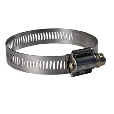 Imagem de Tectran Grampo de mangueira HC32 (s, engrenagem helicoidal, 4,35 cm - 6,35 cm de intervalo de fixação, largura da faixa de 2,45 cm de largura, torque de 114,3 cm de libra, pacote com 10)