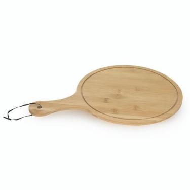 Imagem de Tábua Gourmet Redonda com Alça Ecokitchen 43.5 cm - Mimo Style - BM192