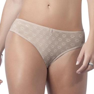 Imagem de Calcinha Biquíni Duloren 128943 Bordada, M, Beige foncé