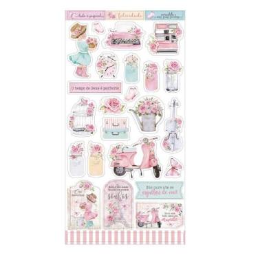 Imagem de Die Cuts LT - Mon Monde Rose II - Litoarte