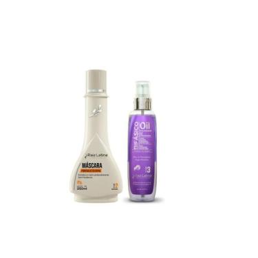 Imagem de Kit Fortalecedor 250ml finalizador tratamento capilar Oil Bifásico - R