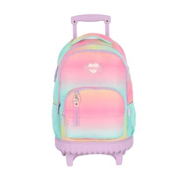 Imagem de Mochila De Rodinhas Lançamento Up4You Roxa Colors - Luxcel