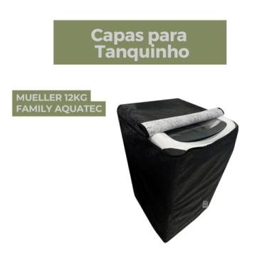 Imagem de Capa para tanquinho mueller 12kg family aquatec impermeável flex - Cap