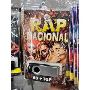 Imagem de pen drive com musicas gravadas diversas pendrive gravado generos RAP NACIONAL