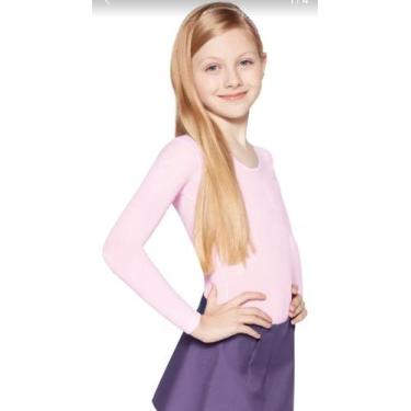 Imagem de Blusa Segunda Pele Infantil Manga longa Kids Lupo Fio 40, Rosa, G