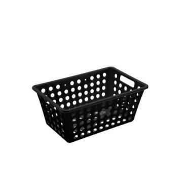 Imagem de Cesta Organizadora Coza One 4,4 Litros 28,8 x 19,1 x 12,3 cm Preto
