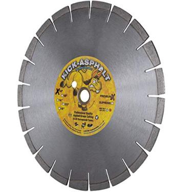 Imagem de Lâminas de diamante úmido/seco premium para corte de asfalto, concreto verde, bloco de alvenaria e a maioria dos materiais abrasivos, ASP, 12" X .125 X 1"-20MM Arbor