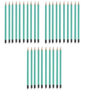 Imagem de Kit com 30 Lápis Preto HB nº2 Antibacteriano CiS