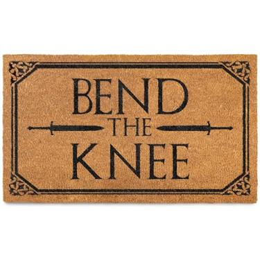 Imagem de MAINEVENT Joelheira dobrável 76 x 43 cm, tapete Nerd Welcome Coir Outdoor com suporte de PVC antiderrapante, presente nerd engraçado decoração geek