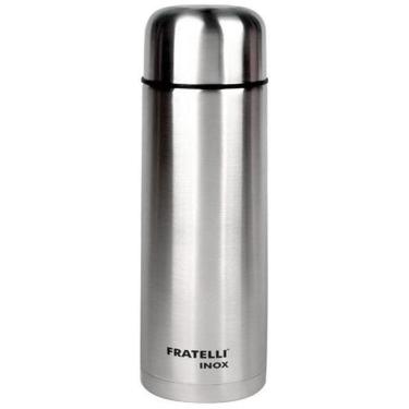 Imagem de Garrafa Térmica Em Aço Inox Água, Suco, Chá E Café 450Ml