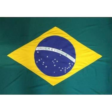 Imagem de Bandeira Do Brasil Tamanho 1,5 Panos - Jc Bandeiras